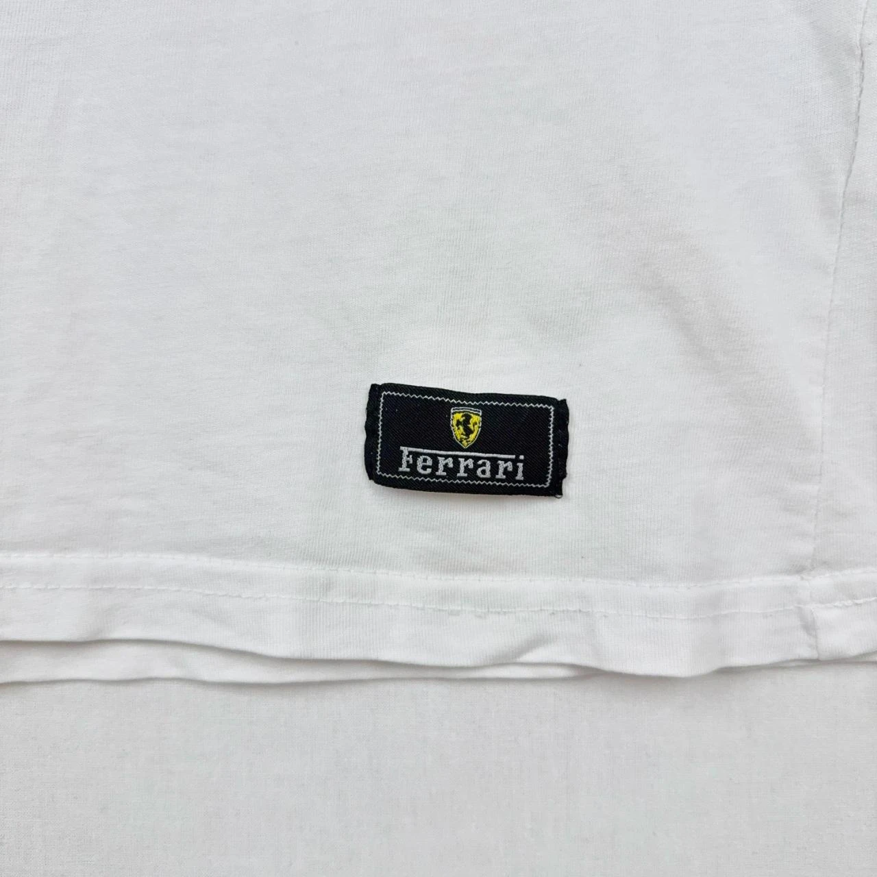 Ferrari Vintage Logo Grafisch T-Shirt Wit M – photo 5